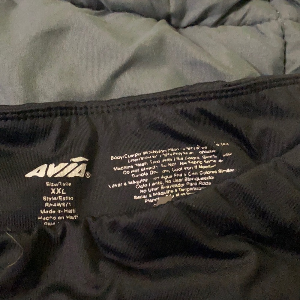 Athletic Bike Shorts Black XXL